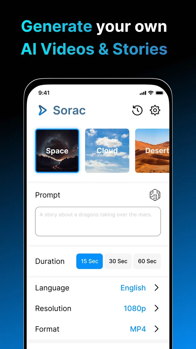 Vodu AI on the App Store: generate your own AI videos and stories from a prompt on iPhone